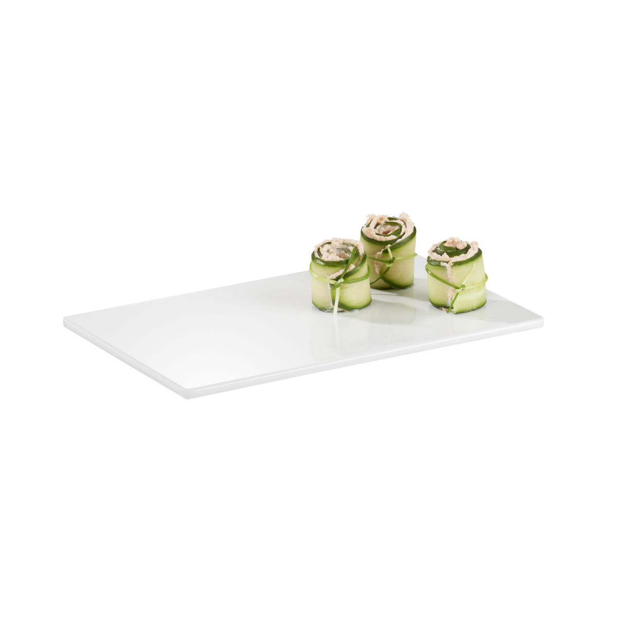 APS GN 1/4 Tablett ZERO, Melamin GN 1/4, 26.5x16.2x1.5 cm (LxBxH); weiß; rechteckig