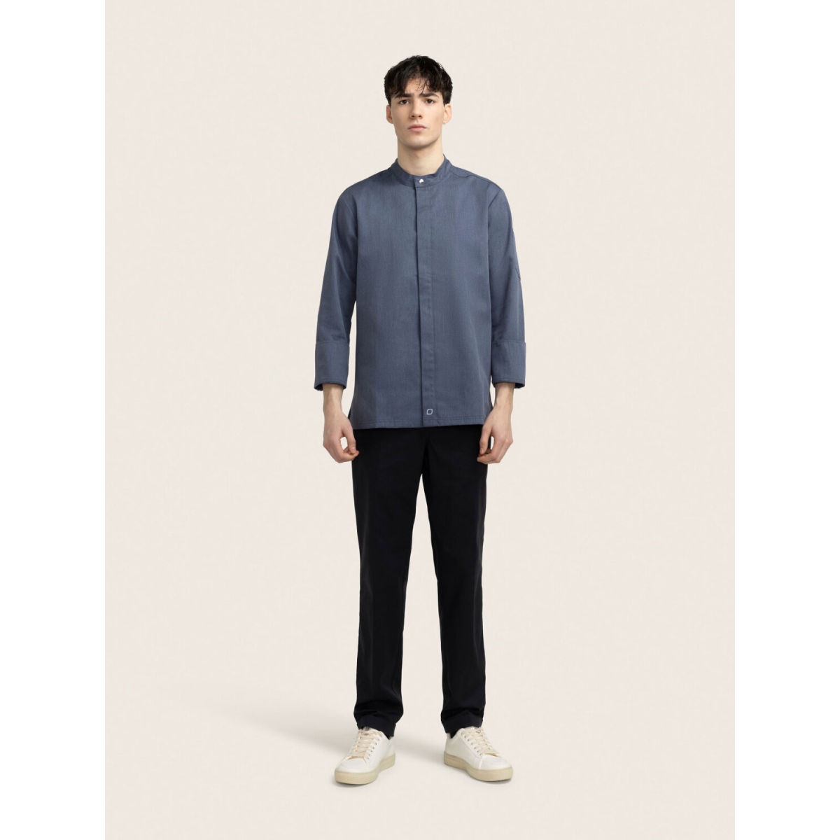 KAYA&KATO Kochjacke langarm RAY 2.0 Kleidergröße 5XL; denim hell