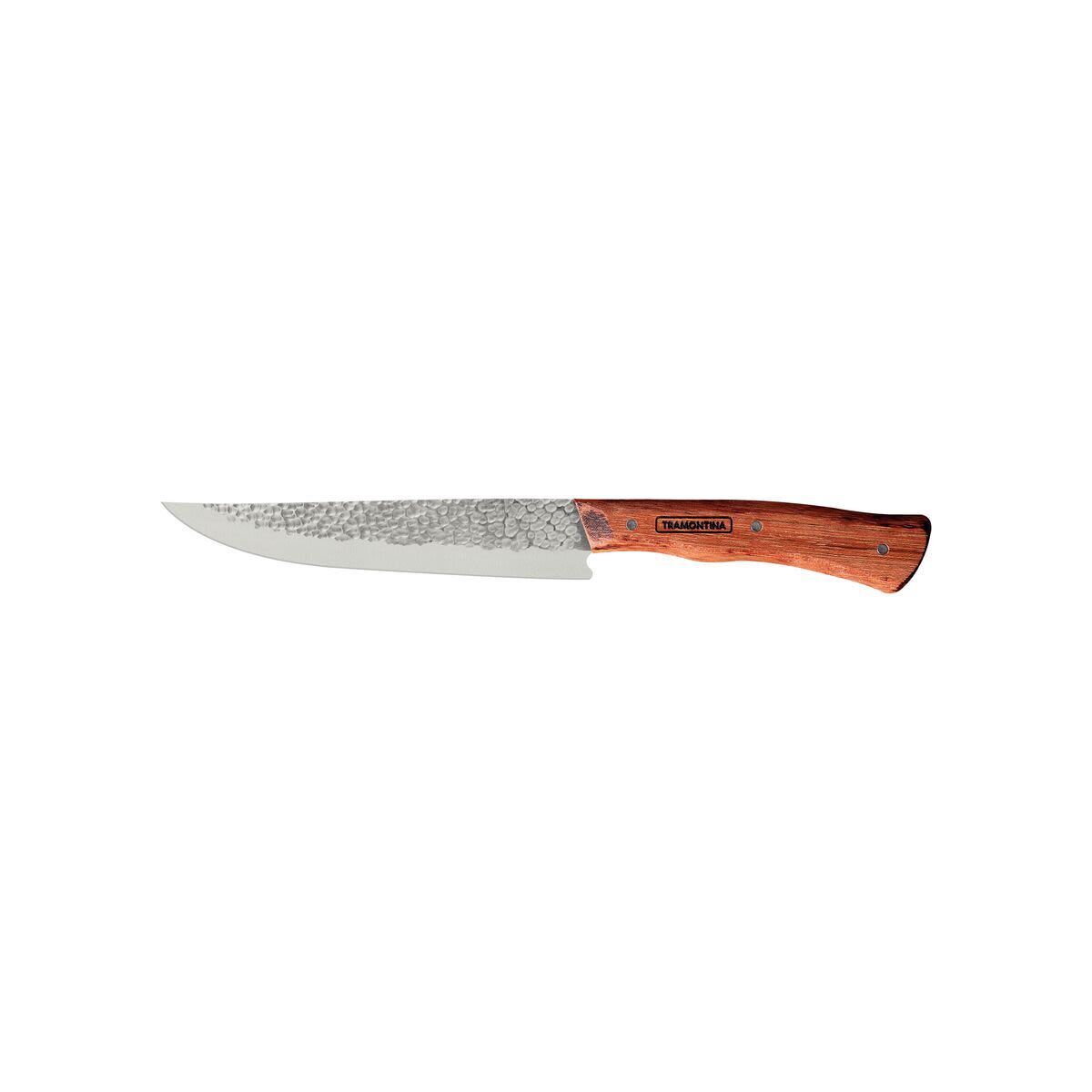 TRAMONTINA Fleischmesser Nomade Klingenlänge 17 cm, 31.3 cm (L); silber/braun