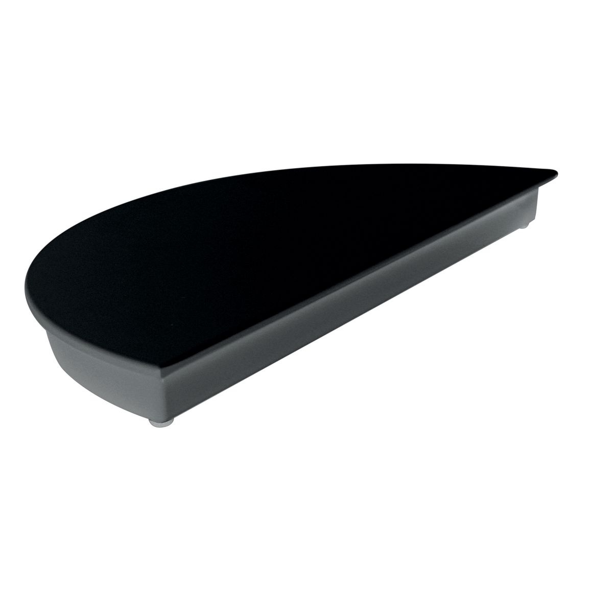 Schneider Tortenplatte Melamin 16x3x32 cm (BxHxØ); schwarz