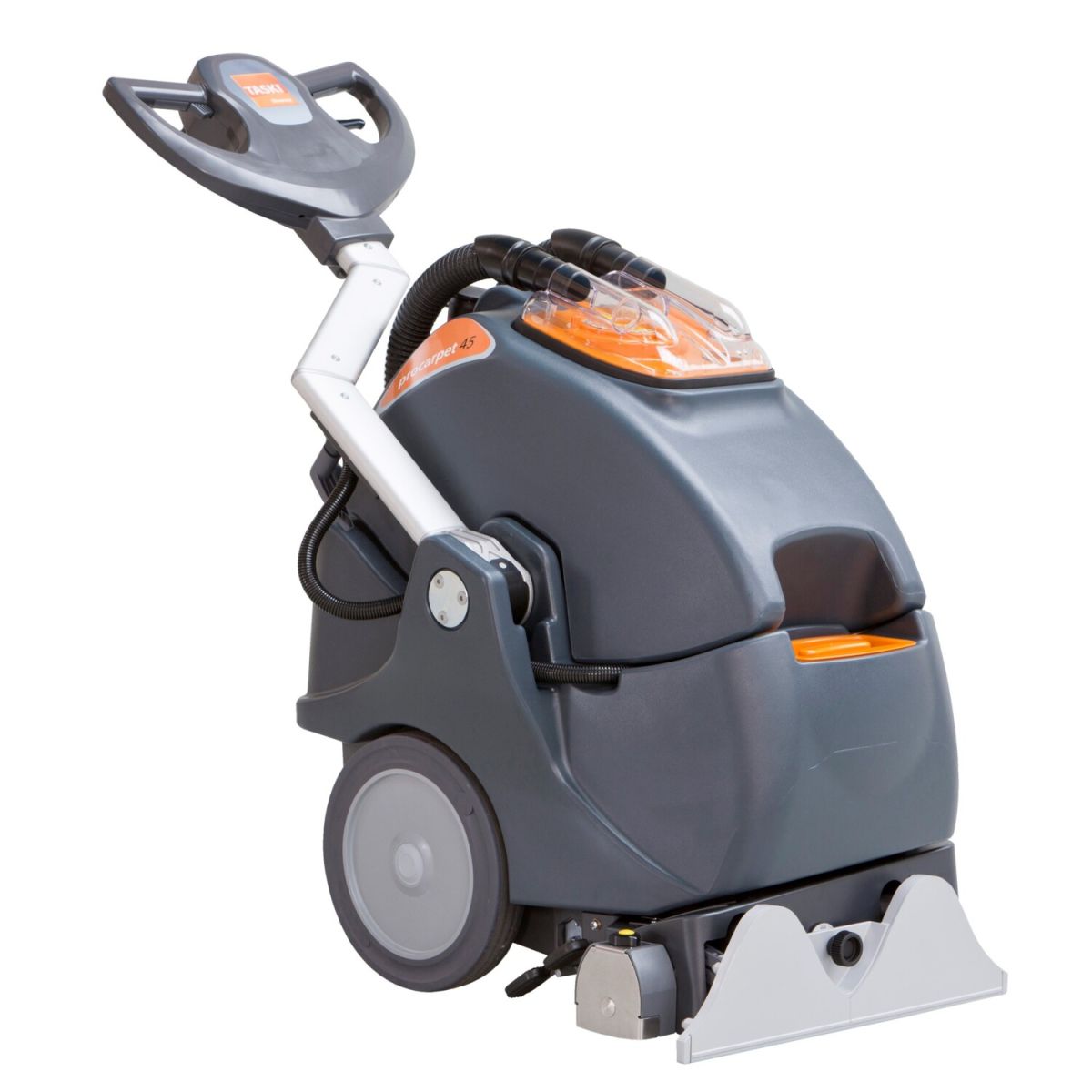 Diversey TASKI procarpet 45, Sprühextraktions- und Verkapselungsmaschine orange/grau