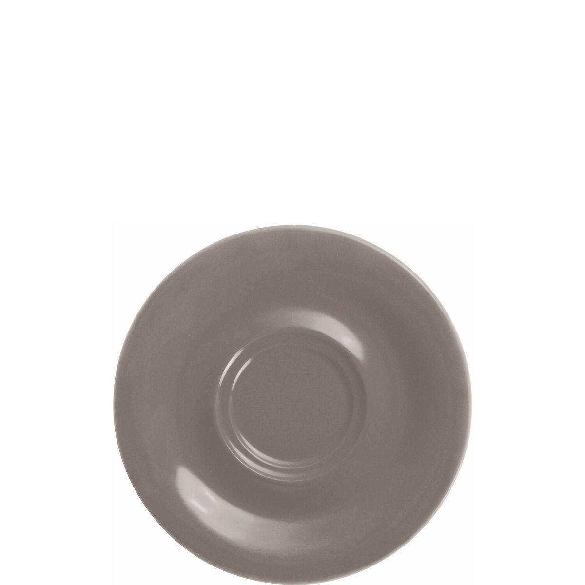 Kahla Untertasse Pronto Colore 15.9x1.8 cm (ØxH); taupe; rund; 6 Stück / Pack