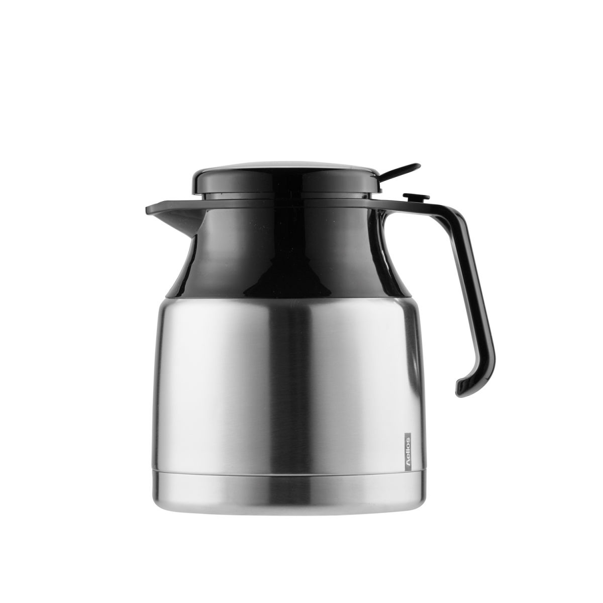 caraffa termica in acciaio inox Mondial Push 1,3 l helios; 1300 ml, 17.5 cm (H); argento
