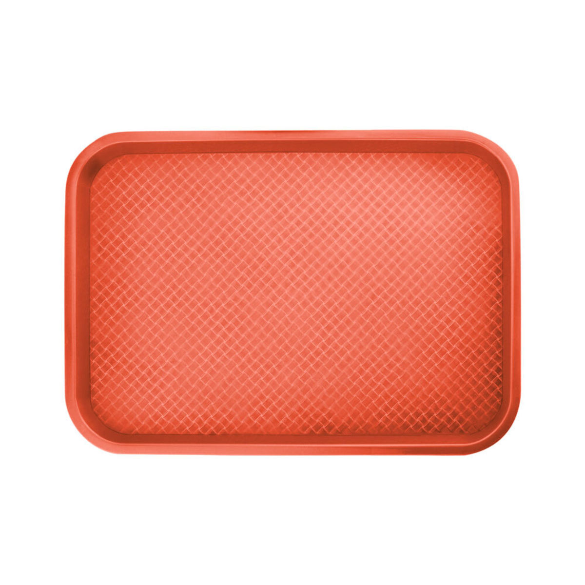 Stalgast Fast Food Tablett 35x25 cm (LxB); rot; rechteckig