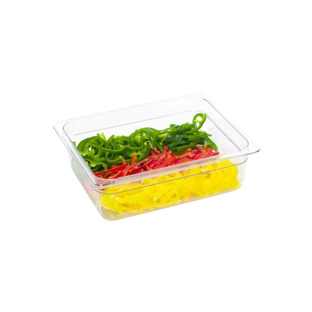 Stalgast Gastronormbehälter, Polycarbonat, GN 1/2 GN 1/2, 3.5 l, 32.5x26.5x6.5 cm (LxBxT); transparent