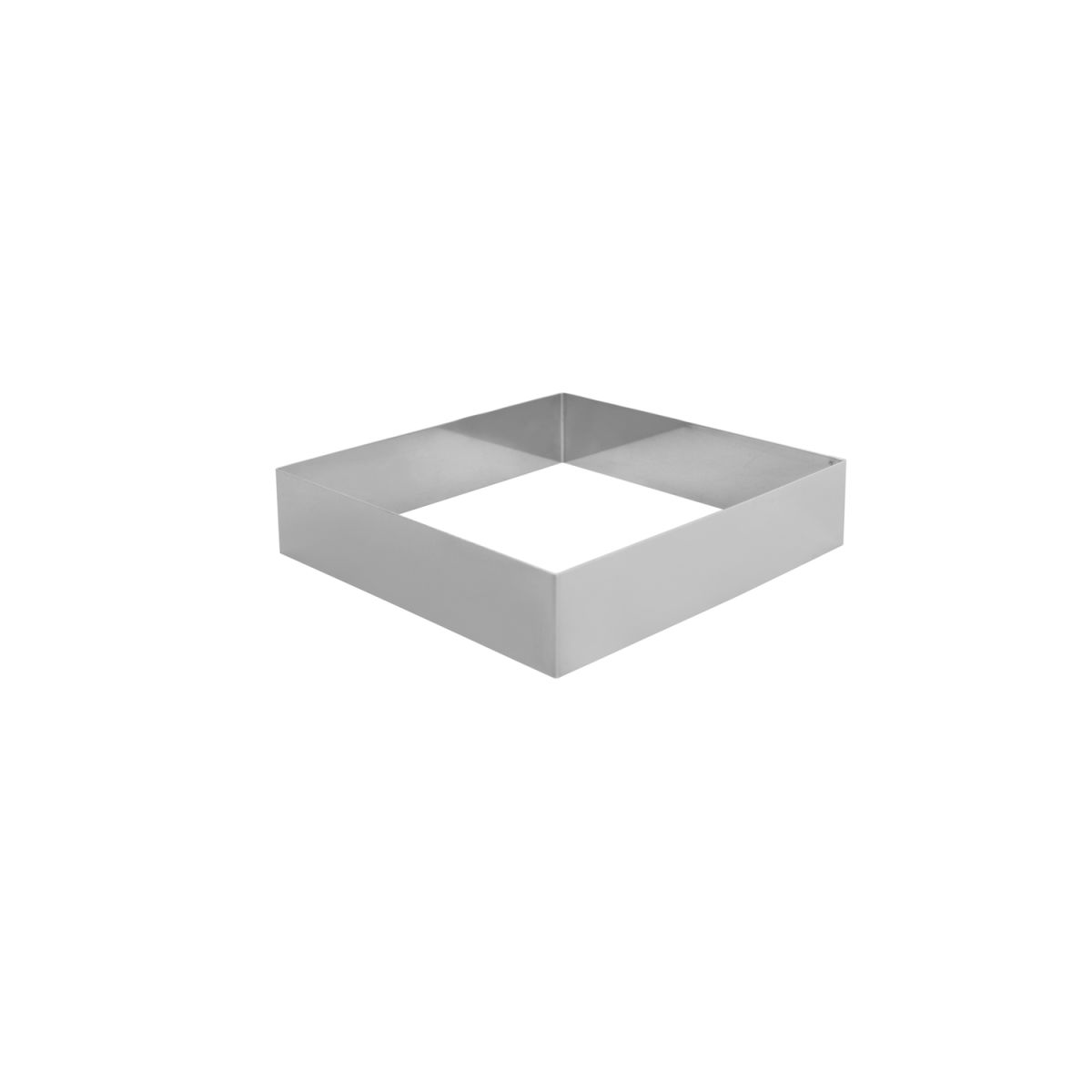 Schneider Schnitten-/Backrahmen Quadrat 22x22x5 cm (LxBxH); edelstahl