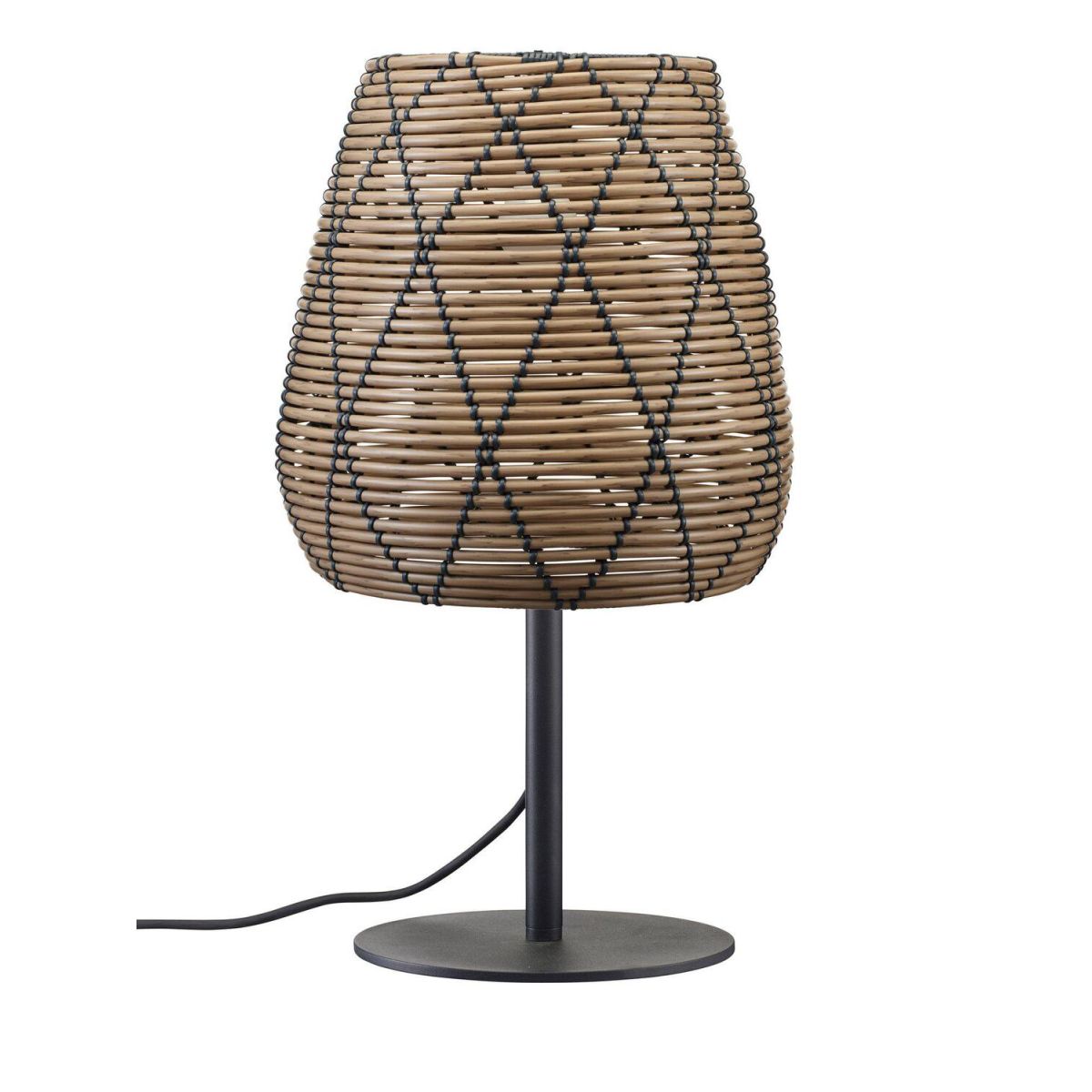 PR Home Außen Tischleuchte Agnar Lollo 71x38x71 cm (LxBxH); grau
