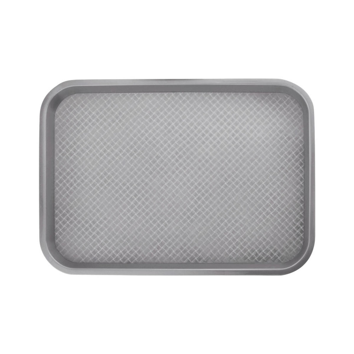 Stalgast Fast Food Tablett 35x25 cm (LxB); grau; rechteckig