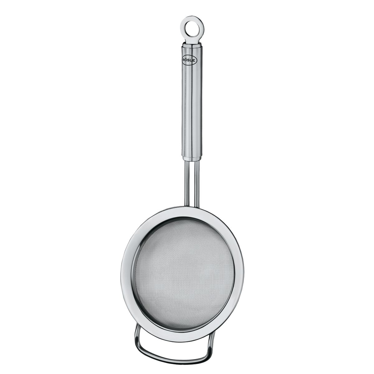 RÖSLE Rundgriff Teesieb feinmaschig 8 cm 0.007 l, 20x8x5.5 cm (LxBxH); silber
