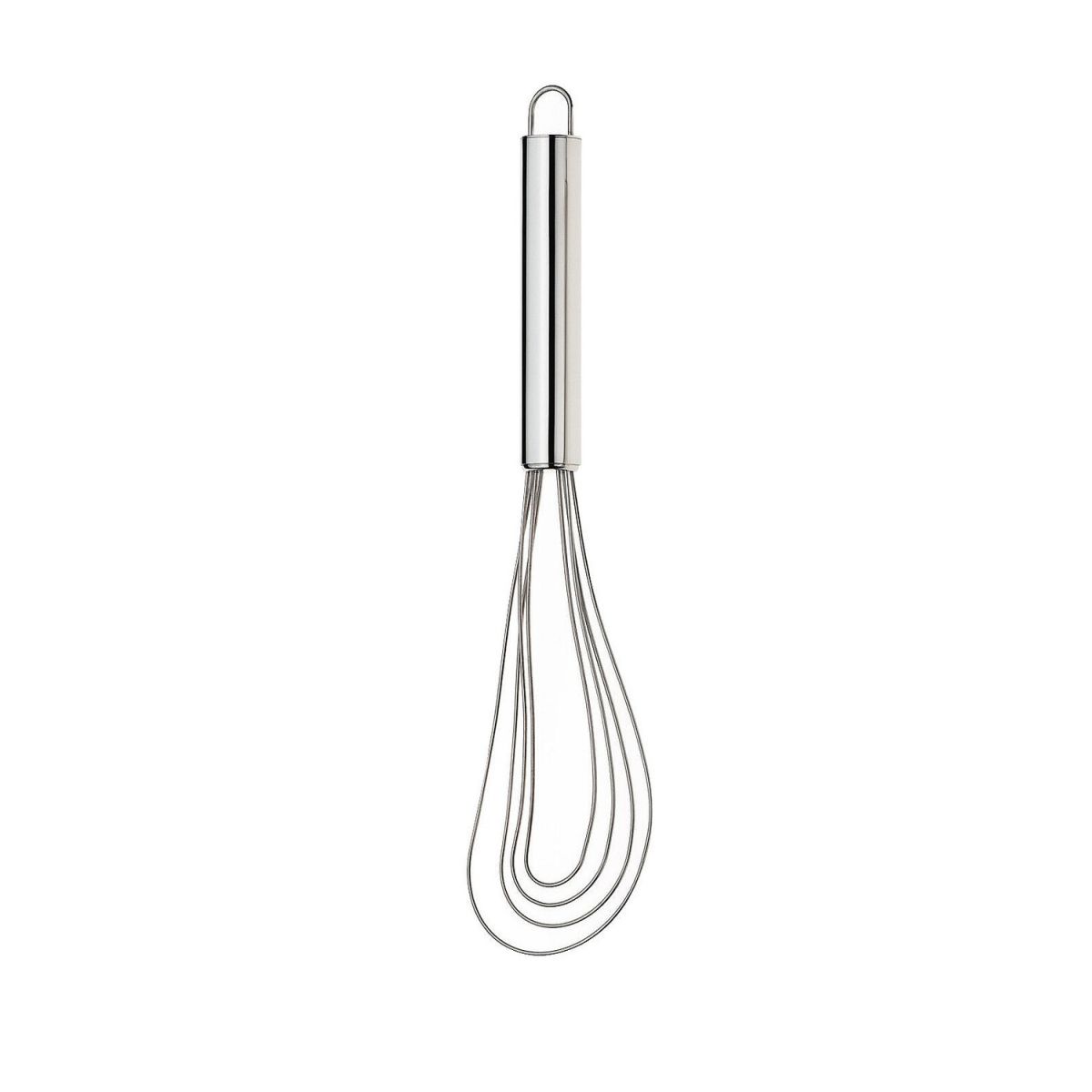 kela Schneebesen Rondo Edelstahl Flach 27 cm (L); silber