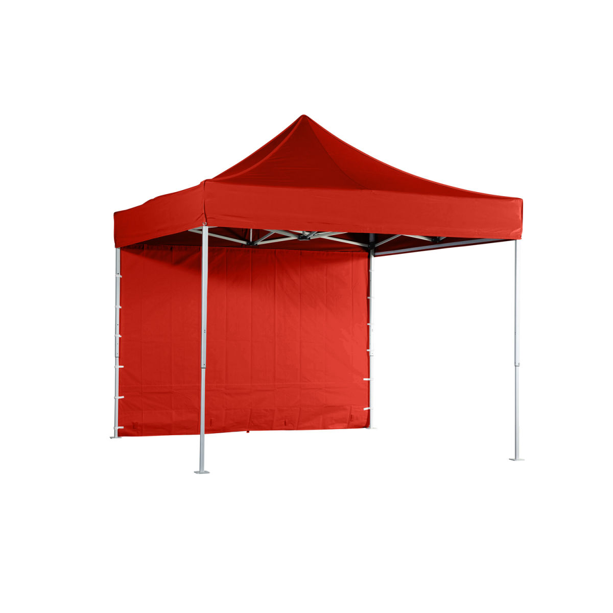 VeroTENT VeroTENT 6m Seitenwand geschlossen 600x205 cm (LxB); rot