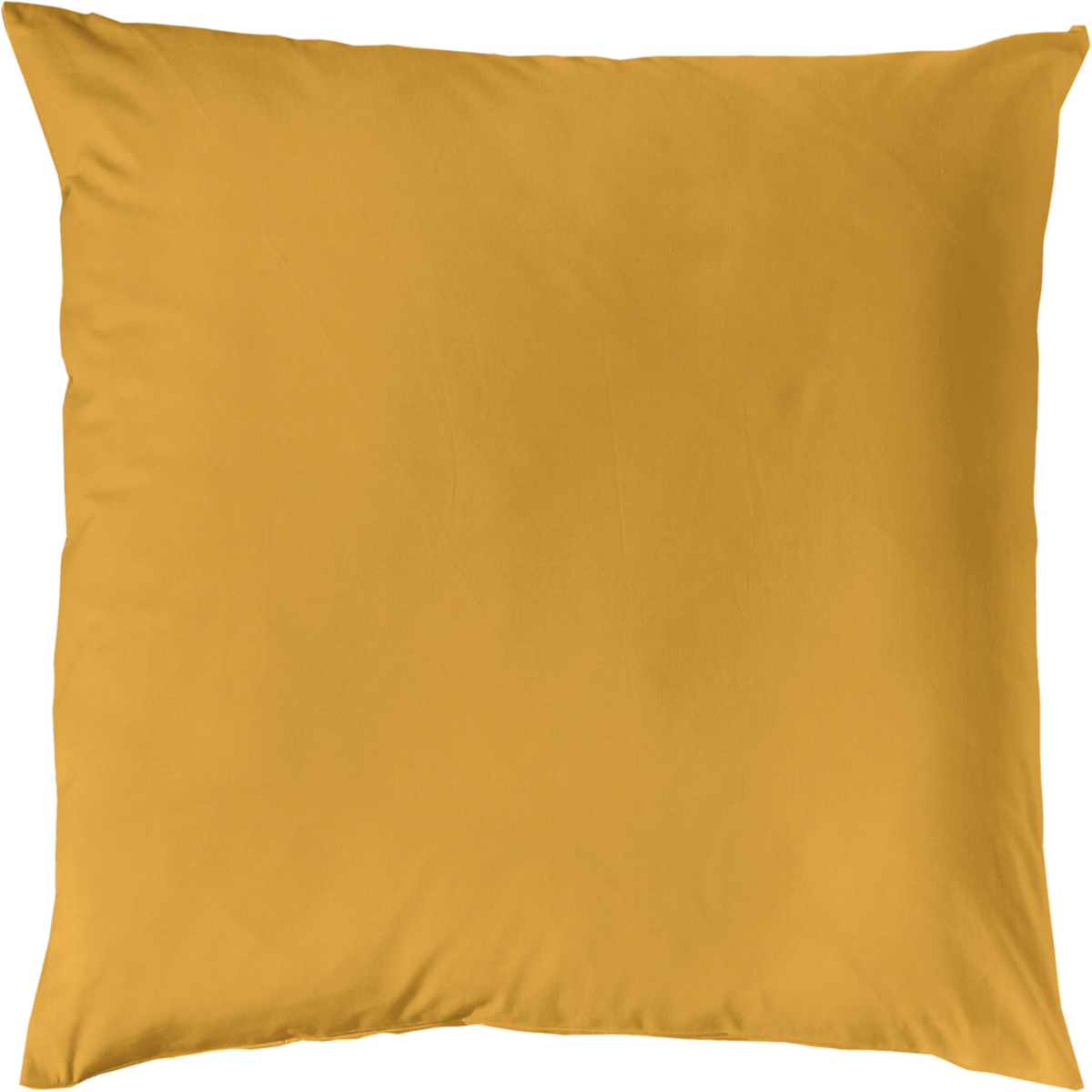 Decoper Decoper ® Mako-Satin Kissenbezug aus 100% Baumwolle 80x80 cm (LxB); senf