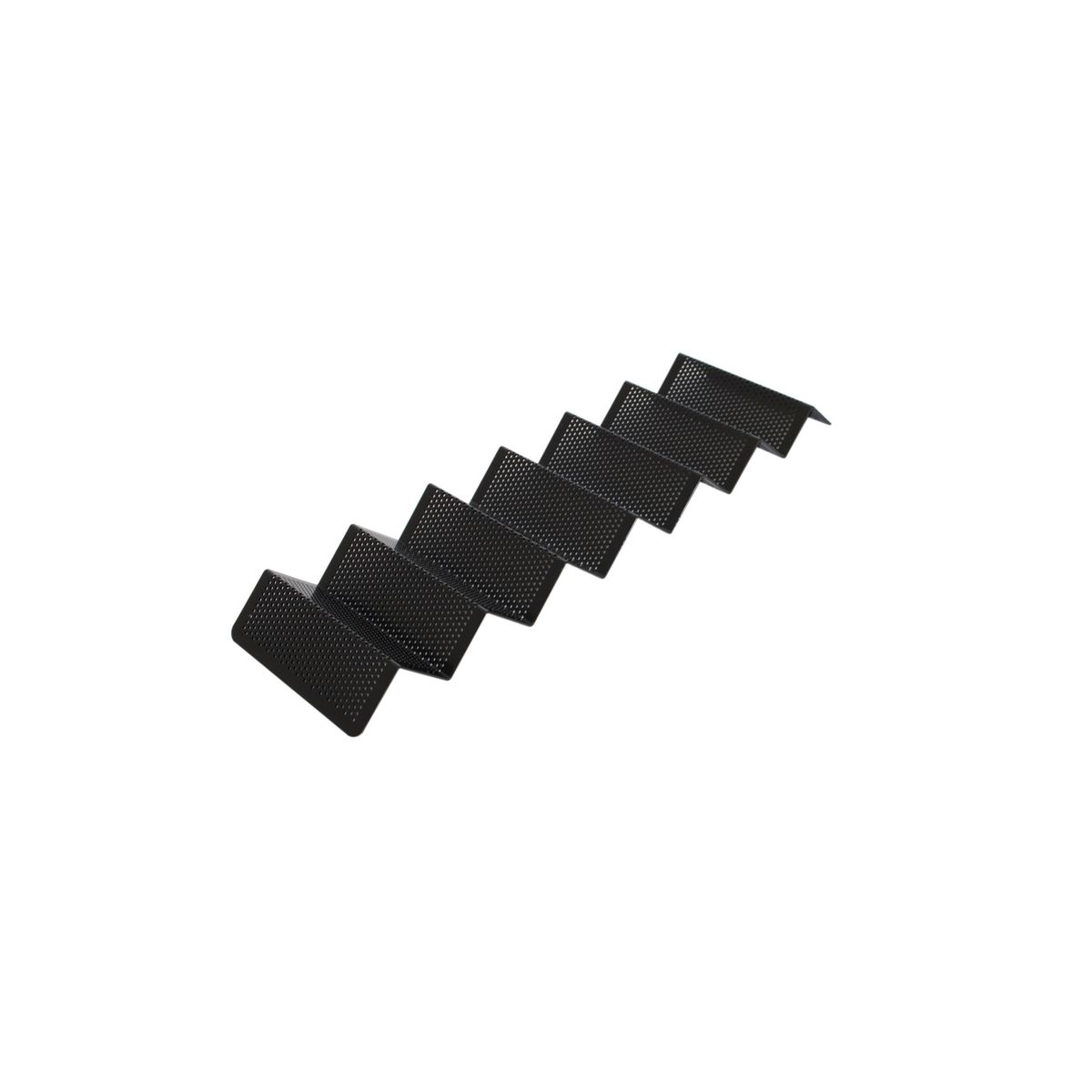 Onda snack in alluminio Schneider; 58x17x4 cm (LxLxH); nero; rettangolare