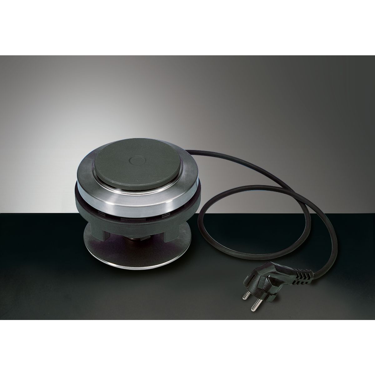 APS Chafing-Dish Elektroheizung 13x13x10.5 cm (LxBxH); schwarz/silber