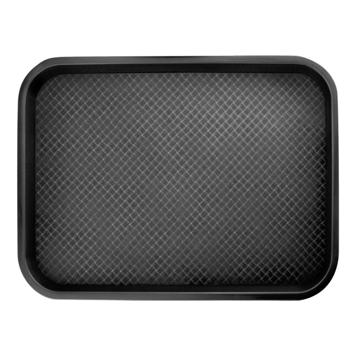 Stalgast Fast Food Tablett 41x30.5 cm (LxB); schwarz; rechteckig