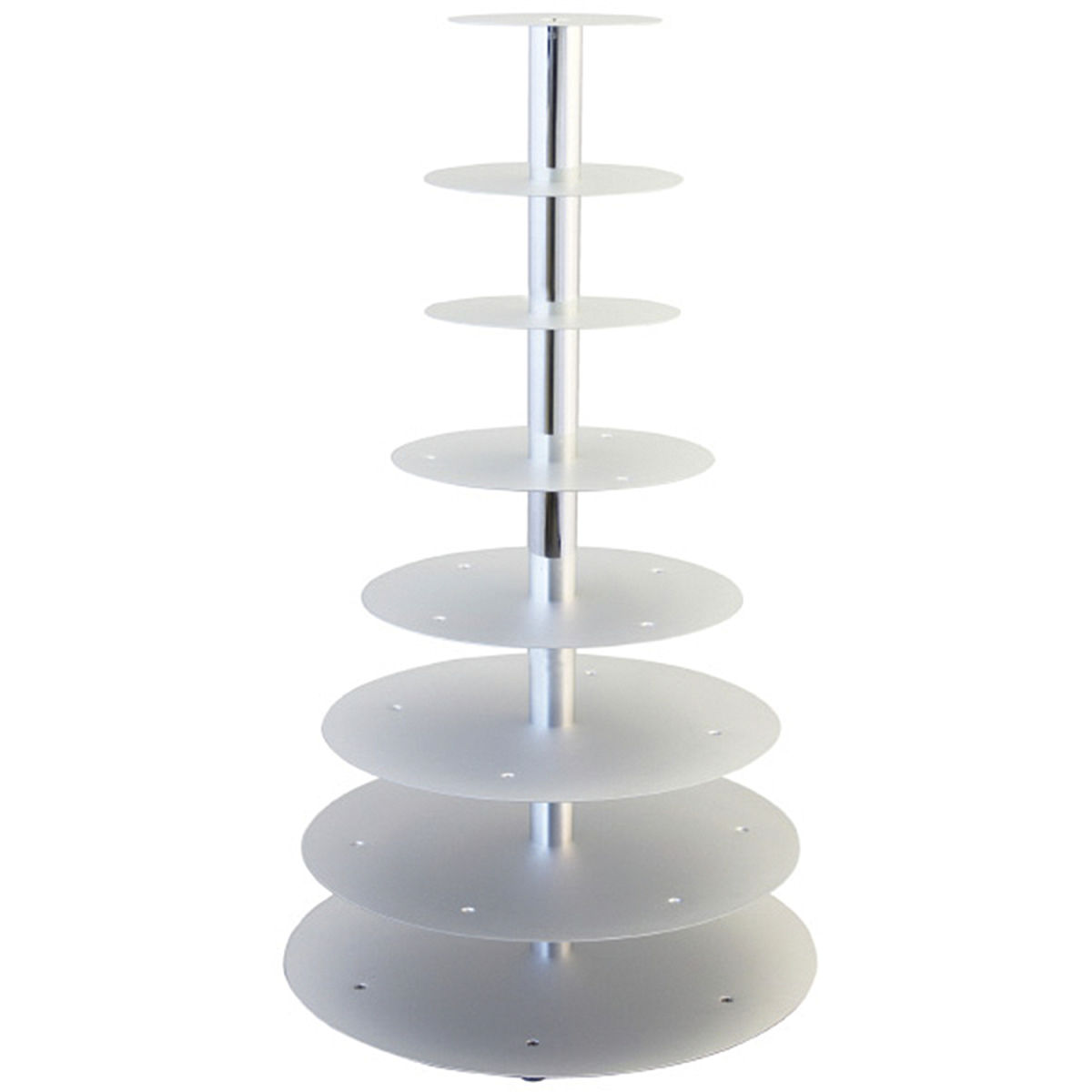 Schneider Etagen-Tortenständer 121 cm (H); silber; rund