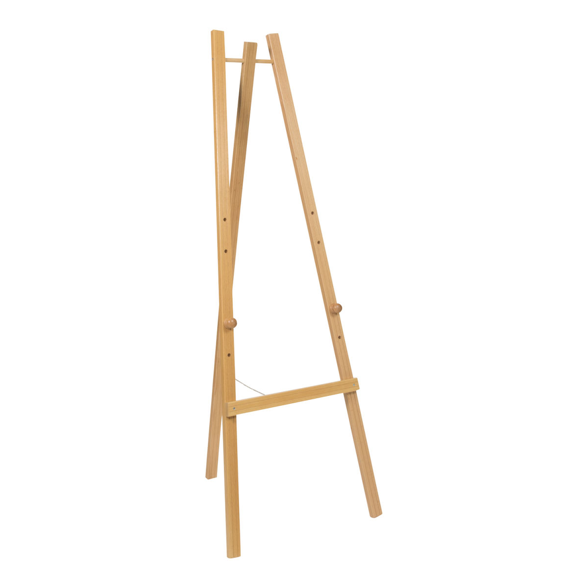 Cavalletto Easel - Legno di faggio laccato - 165cm Securit; 61x165 cm (LxH); beige
