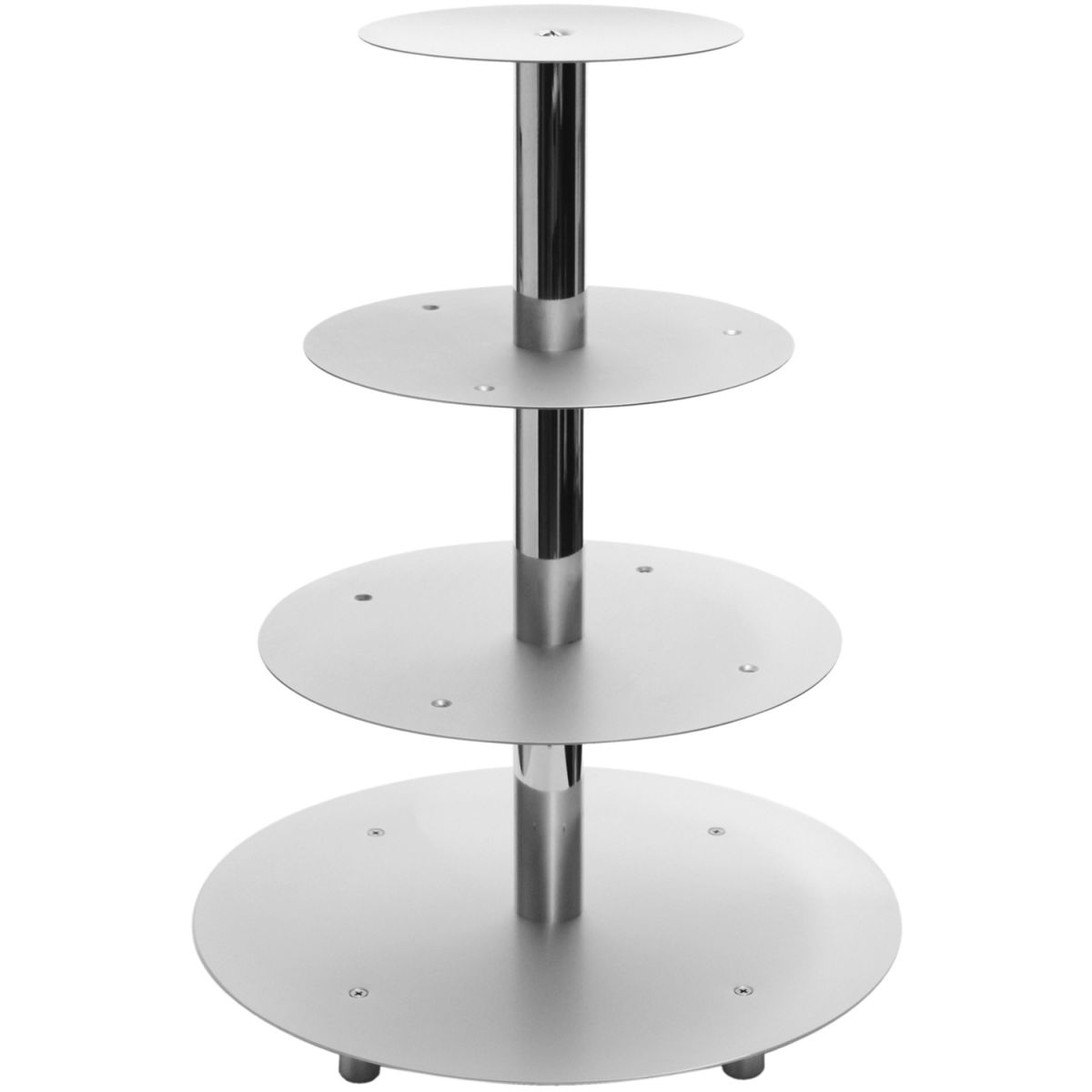 Schneider Tortenständer 54.6 cm (H); silber; rund