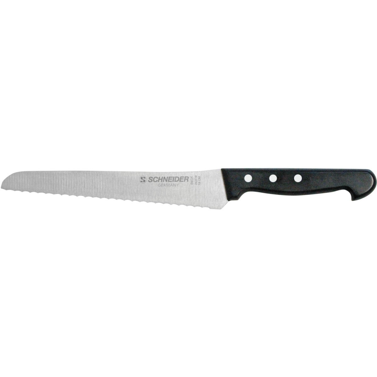 Schneider Kuchenblechmesser Klingenlänge 18 cm, 18 cm (L); schwarz