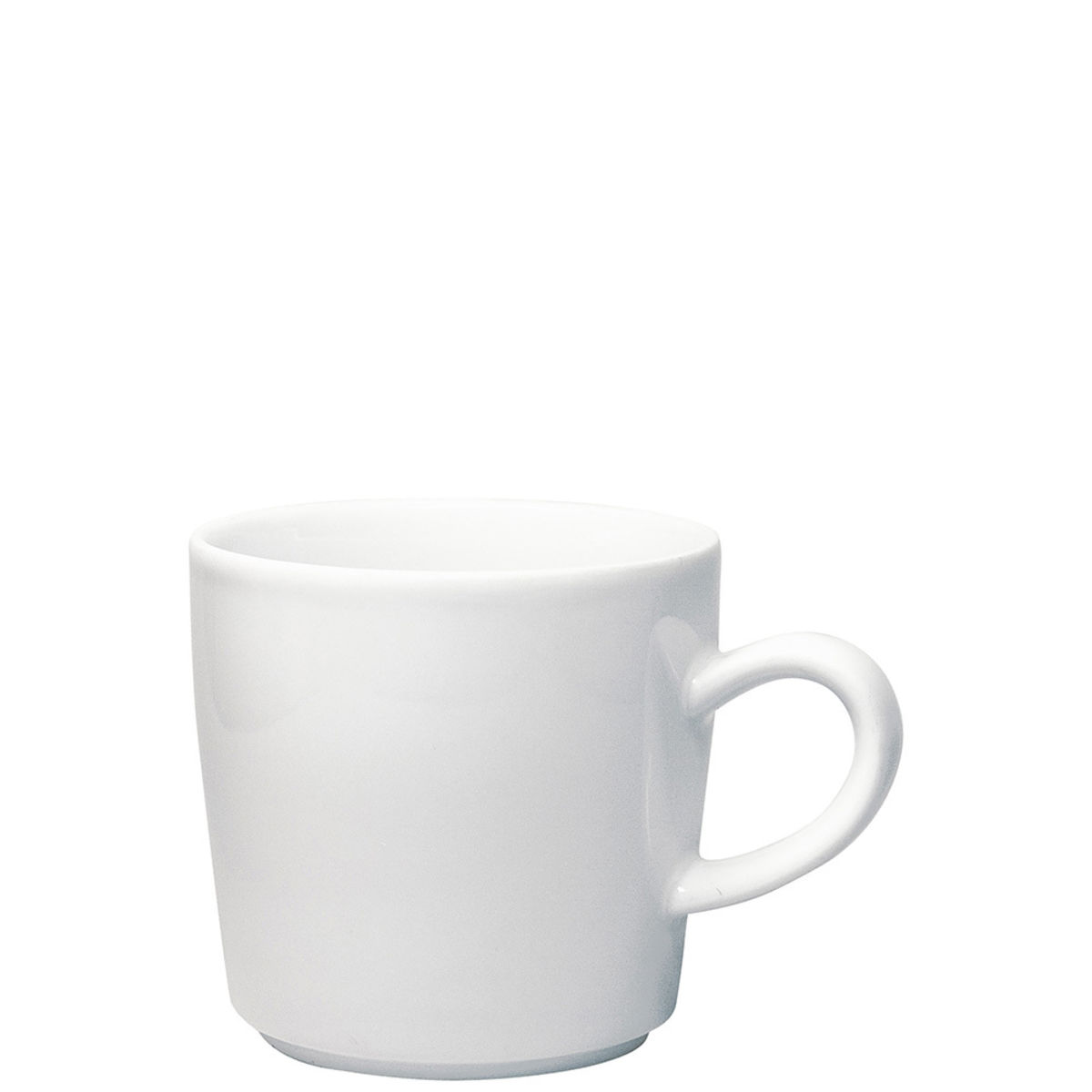 Kahla Obertasse Five Senses 280 ml, 8x8.7 cm (ØxH); weiß; rund; 6 Stück / Pack