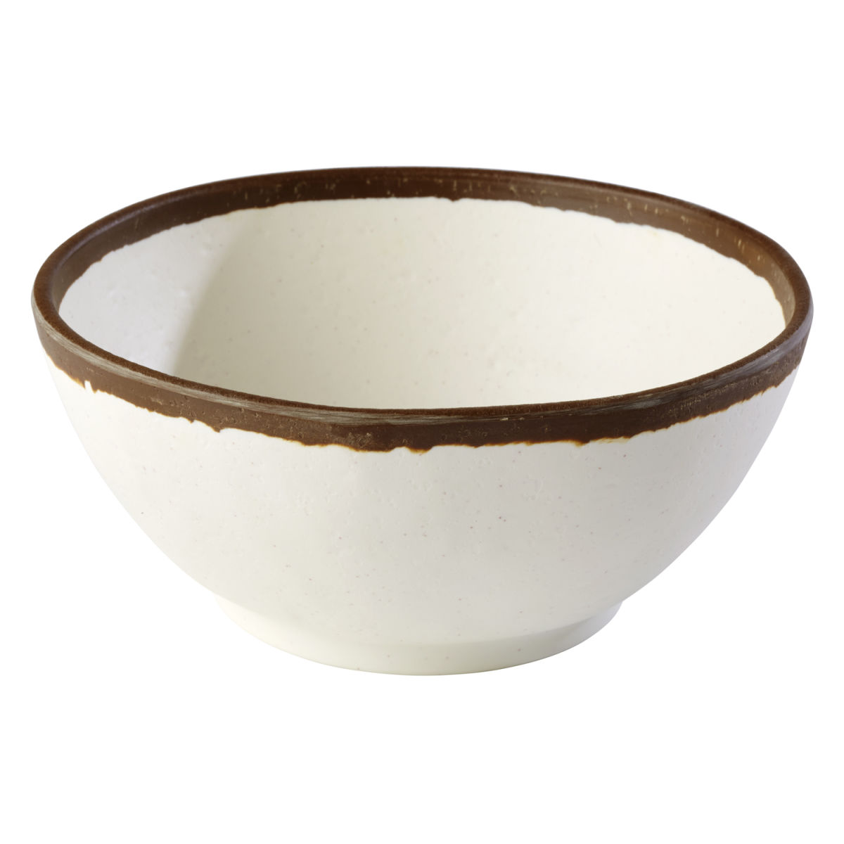 APS Schale CROCKER, Melamin 700 ml, 16x16x16x7 cm (LxBxØxH); beige/braun; rund