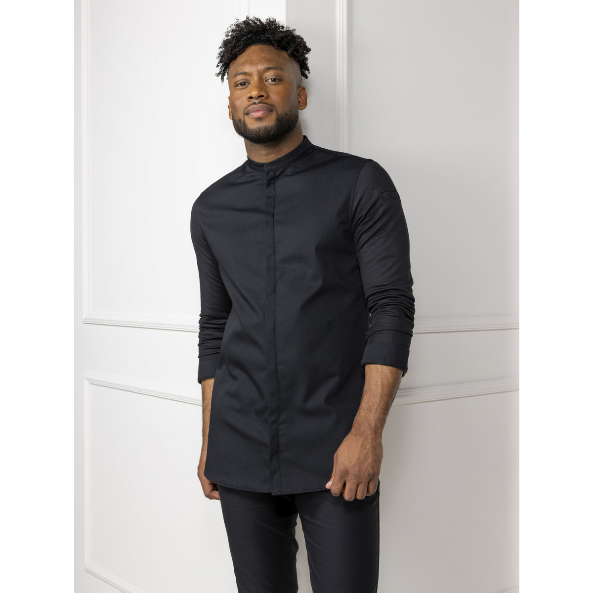 Giacca da cuoco Julien Le Nouveau Chef; Taglia S; nero