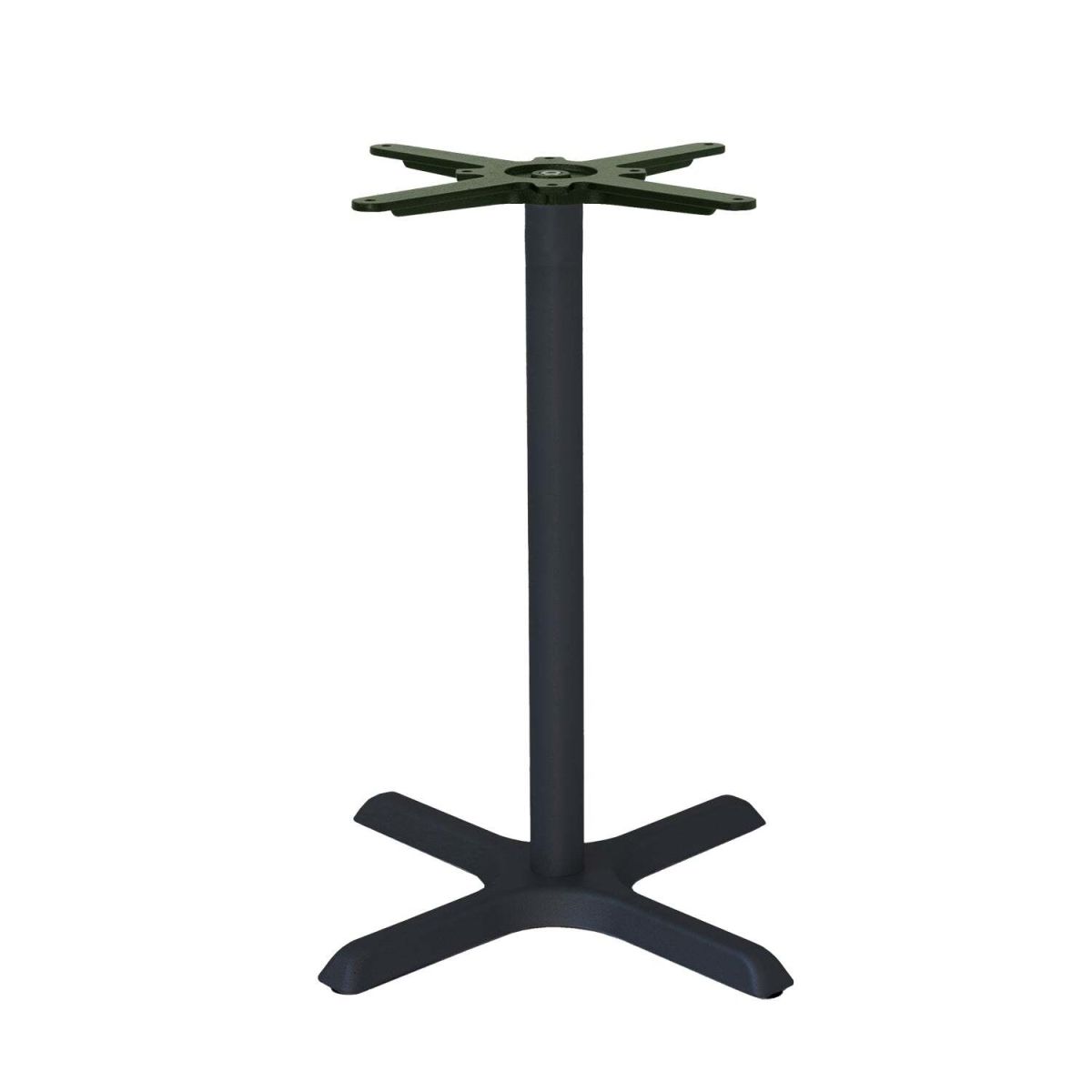 Base tavolo modello Dina RestooTab; 55x55x73 cm (LxLxH); nero
