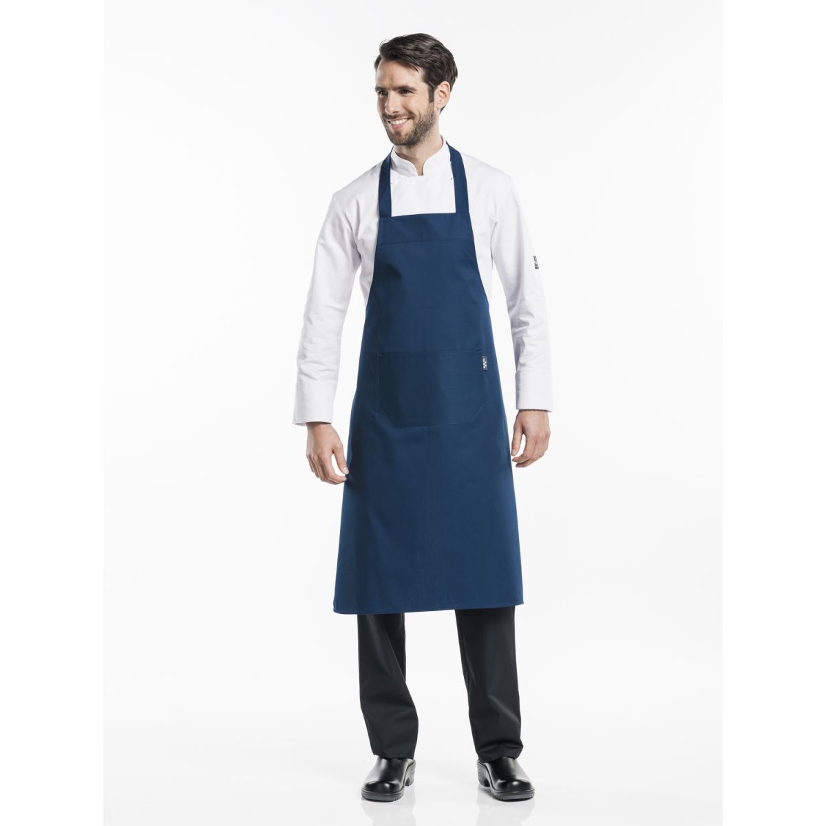 Chaud Devant Latzschürze Navy W75 – L100 100x75 cm (LxB); dunkelblau