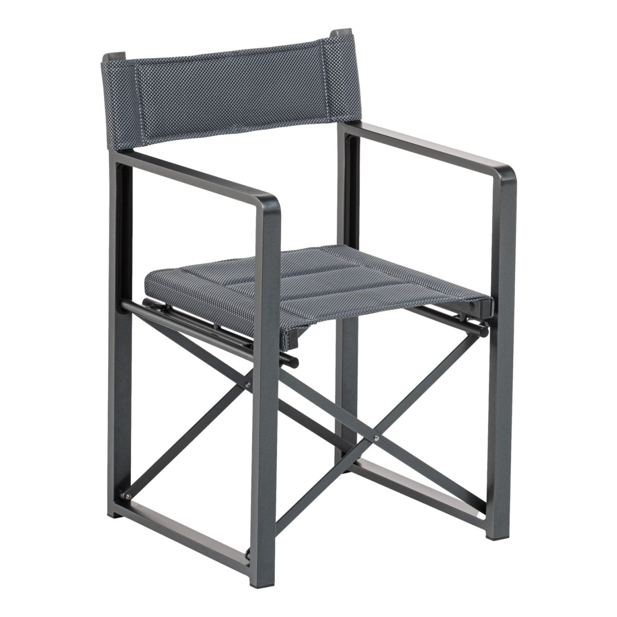 KETTLER Regiestuhl NORRLAND; 53x51x87 cm (BxTxH); anthrazit; Gestell anthrazit