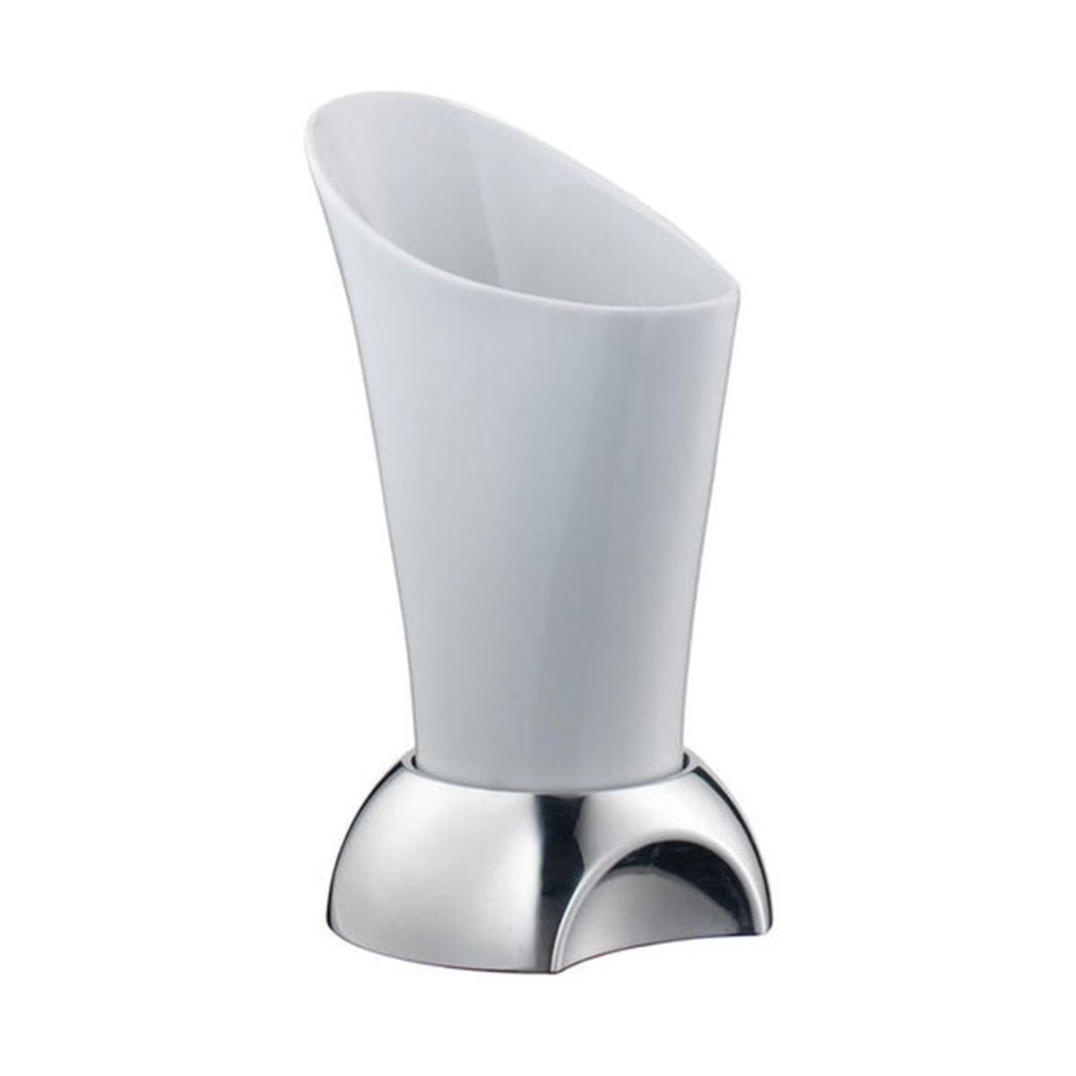 Frilich Müslibar CONNECT 'Goblet' 2000 ml, 17x30.5x22 cm (BxHxT); silber/weiß; halbrund