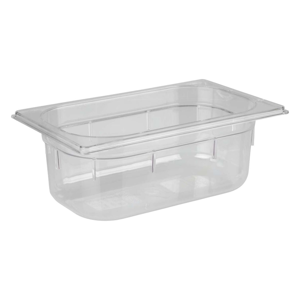 APS GN 1/4 Behälter, Polycarbonat GN 1/4, 2.5 l, 26.4x16.2x10 cm (LxBxT); transparent
