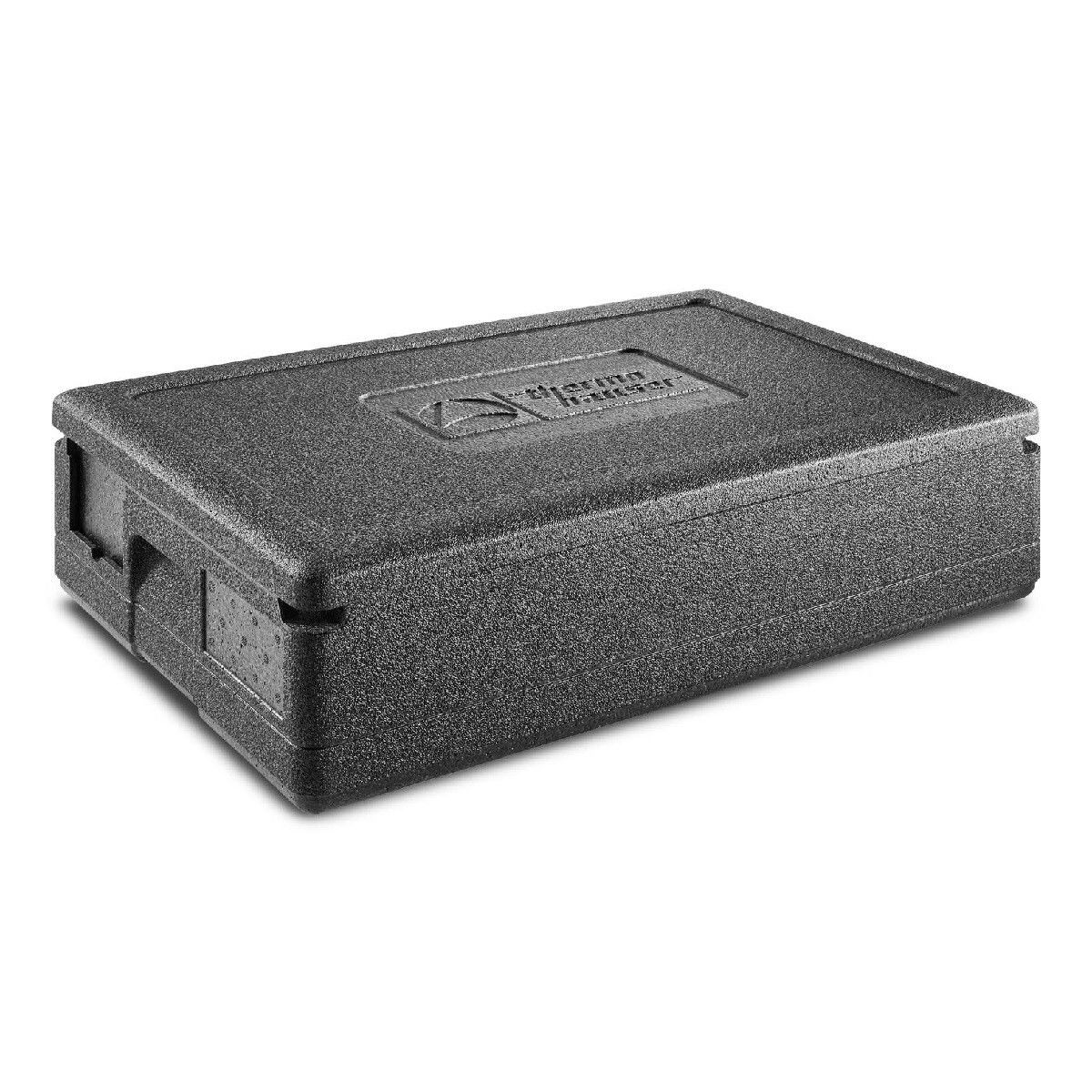 thermohauser EPP-Thermobox GN 1/1 Gastrostar inklusive Deckel - 5-farbiges Einsteckkartenset 21.5 l, 60x40x18 cm (LxBxH); schwarz