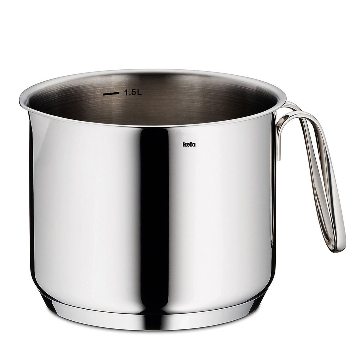 kela Milchtopf Flavoria Edelstahl 18/10 1.6 l, 14x12 cm (ØxH); silber; rund