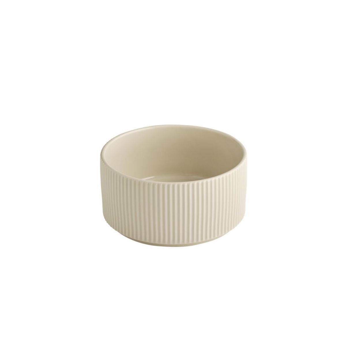 APS Schale -THE GRID-; 1600 ml, 16x8 cm (ØxH); beige; 6 Stück / Pack