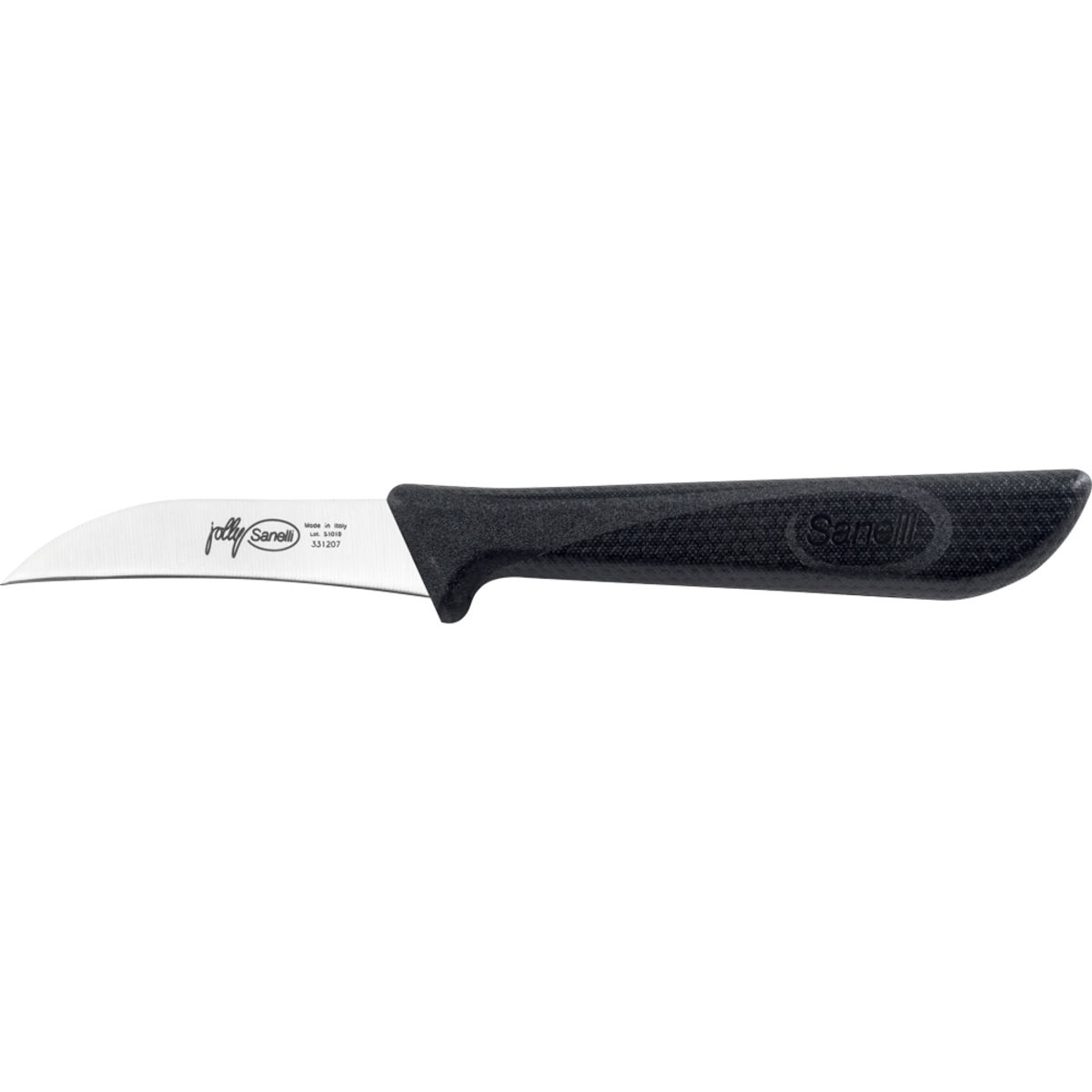 Sanelli Skin Gemüsemesser 7 cm (L); schwarz