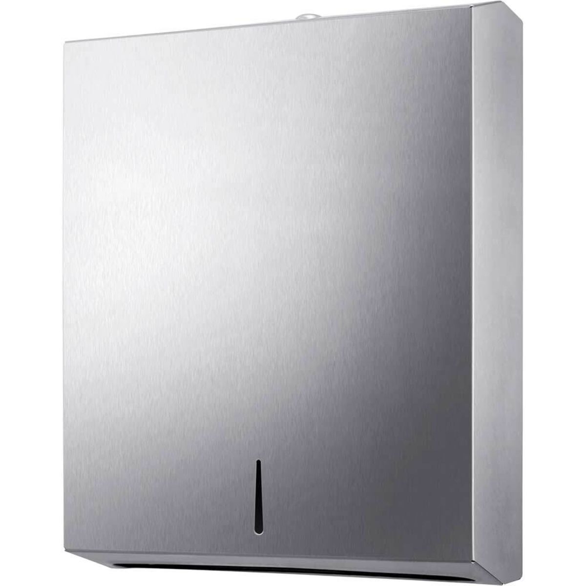 Stalgast Papierhandtuchspender, Edelstahl 27.5x36.5x10.5 cm (BxHxT); silber