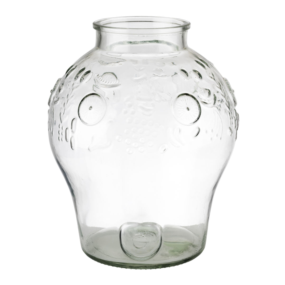 APS Glas mit Deckel zu Getränkespender FRUITS 10.5 l, 25x25x25x42 cm (LxBxØxH); transparent