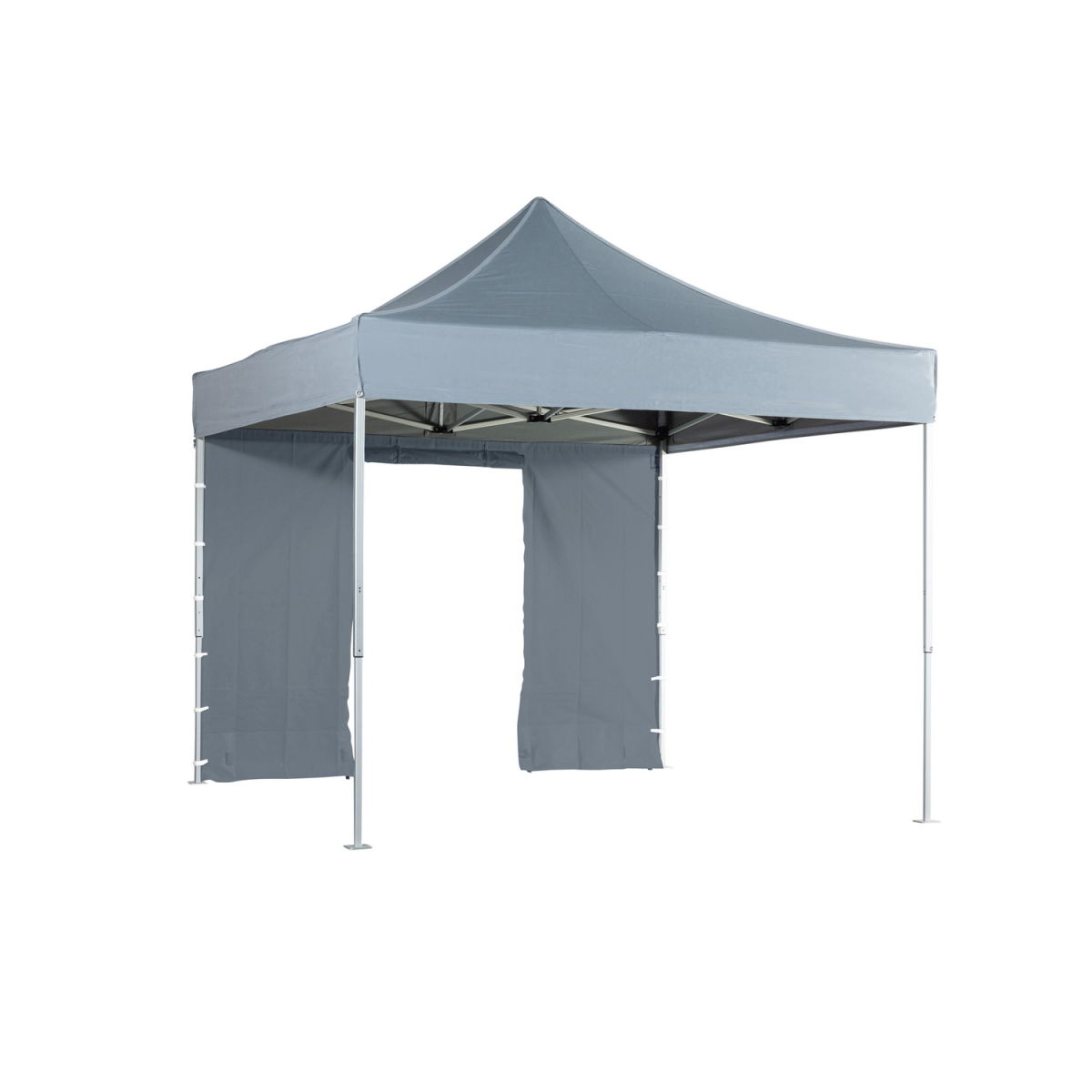 VeroTENT VeroTENT 2m Seitenwand mit Tür 200x205 cm (LxB); grau
