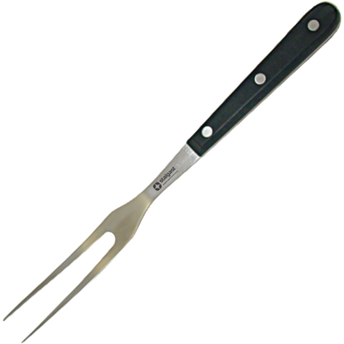 Stalgast Fleischgabel, Edelstahlklinge 15 cm 15 cm (L); schwarz