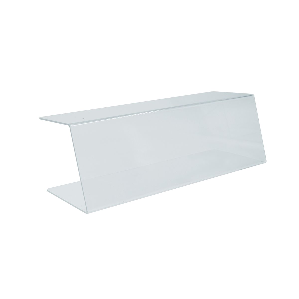 Schneider Thekenaufsteller 60x22x20 cm (LxBxH); transparent; rechteckig