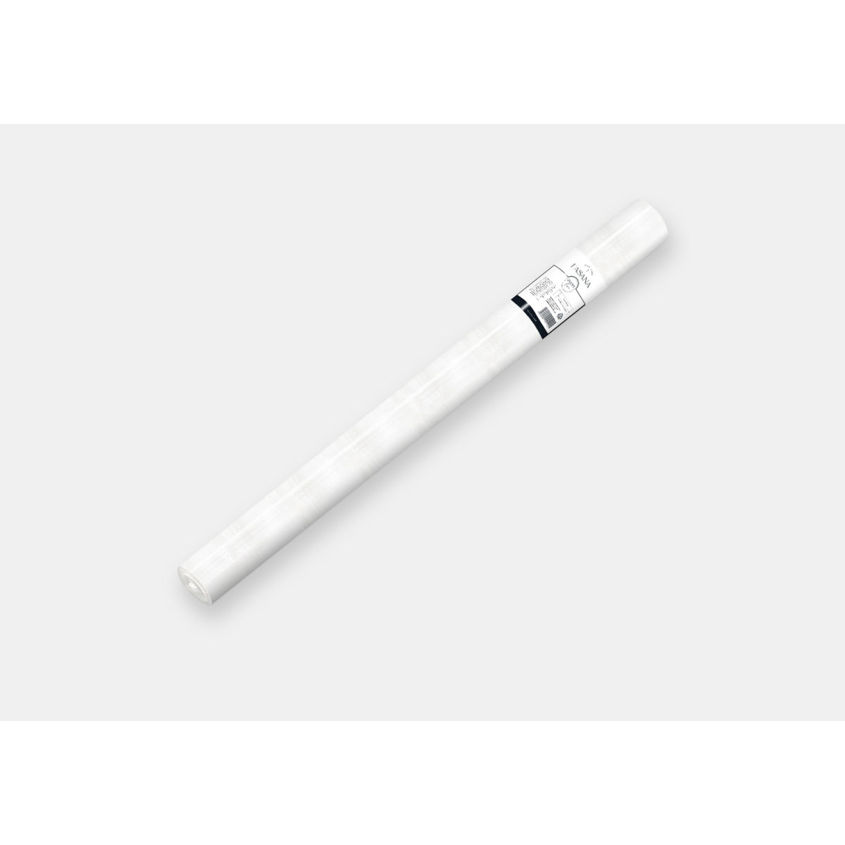FASANA Damast-Tischtuchrollen 100x1000 cm (BxL); perlweiß; zylinderförmig; 25 Stück / Pack