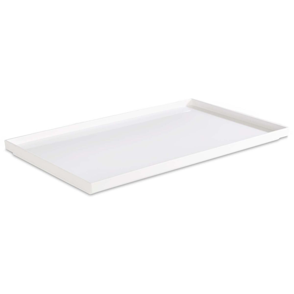 APS GN 1/3 Tablett ASIA PLUS, Melamin GN 1/1, 53x32.5x3 cm (LxBxH); weiß; rechteckig