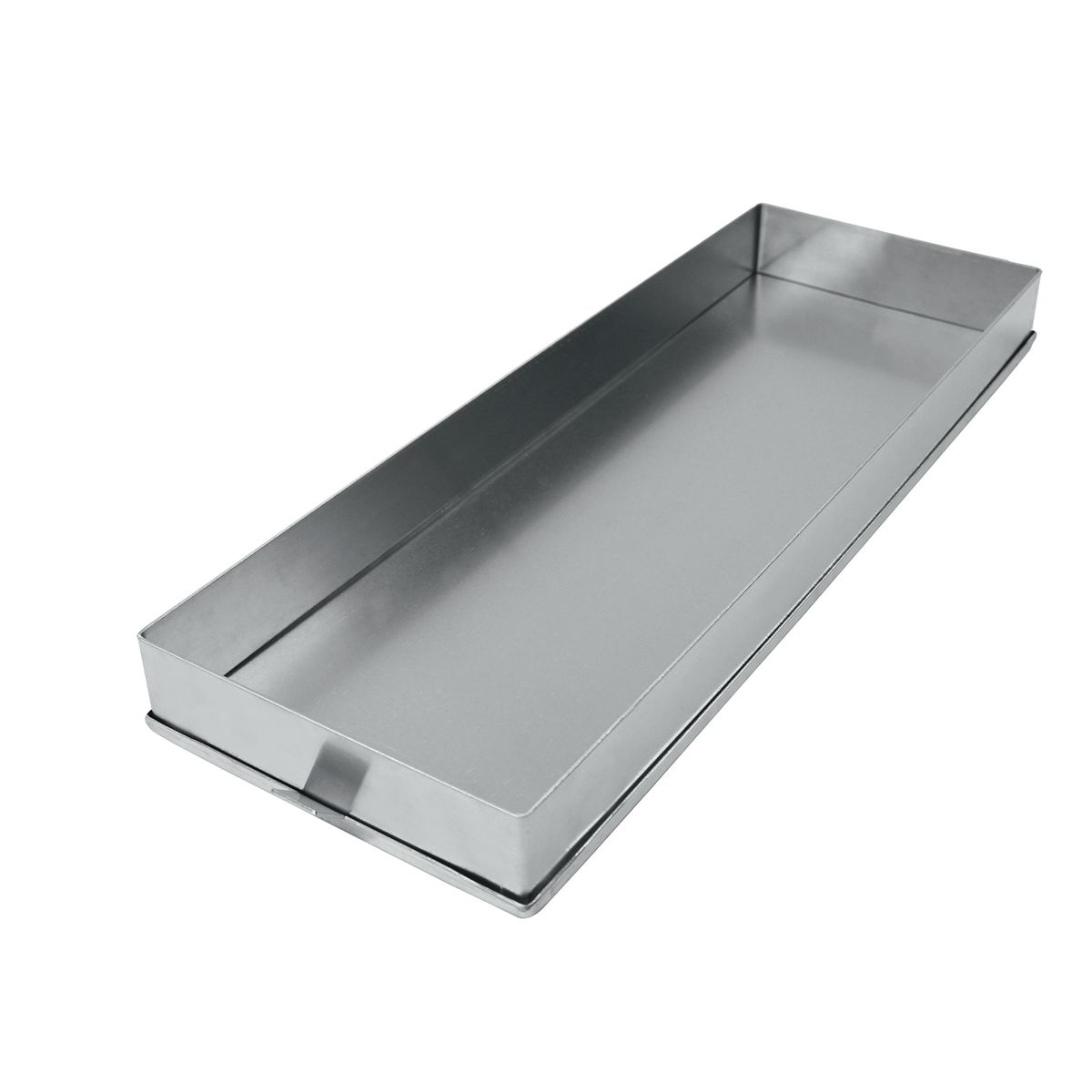 Schneider Schnittkuchenblech 2-teilig 58x20x5 cm (LxBxH); silber