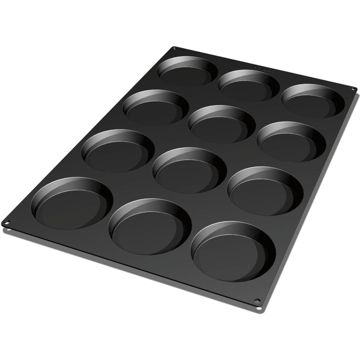 Stampo in silicone per biscotti Schneider; 120 ml, 60x40x12x2.2 cm (LxLxØxH); nero