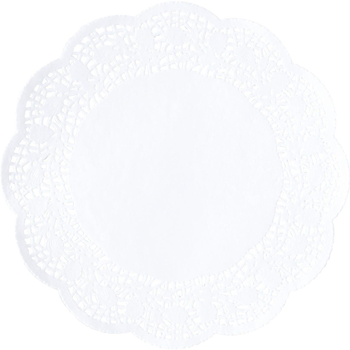 Schneider Tortenspitzen 34 cm (Ø); weiß; 100 Stück / Pack