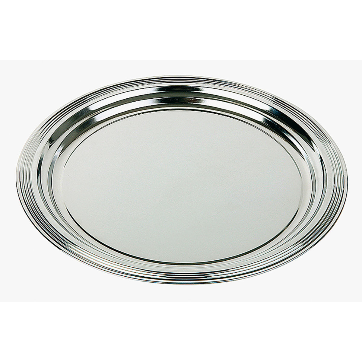 APS Partyplatte CLASSIC, Metall, rund; 35x1.5 cm (ØxH); silber; rund
