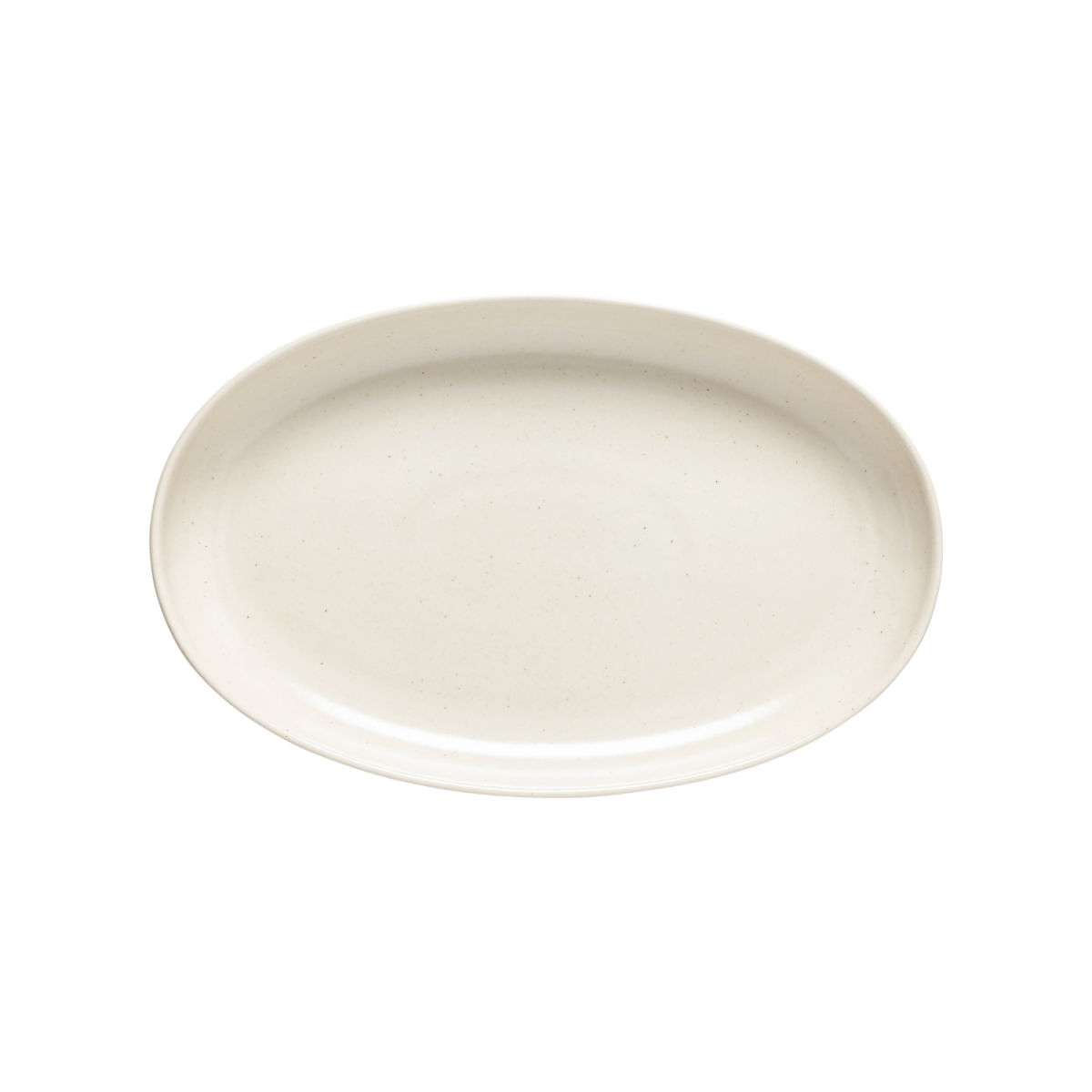Costa Nova Ovaler Teller Pacifica 22.6x14.9x2.5 cm (LxBxH); beige; oval; 12 Stück / Pack