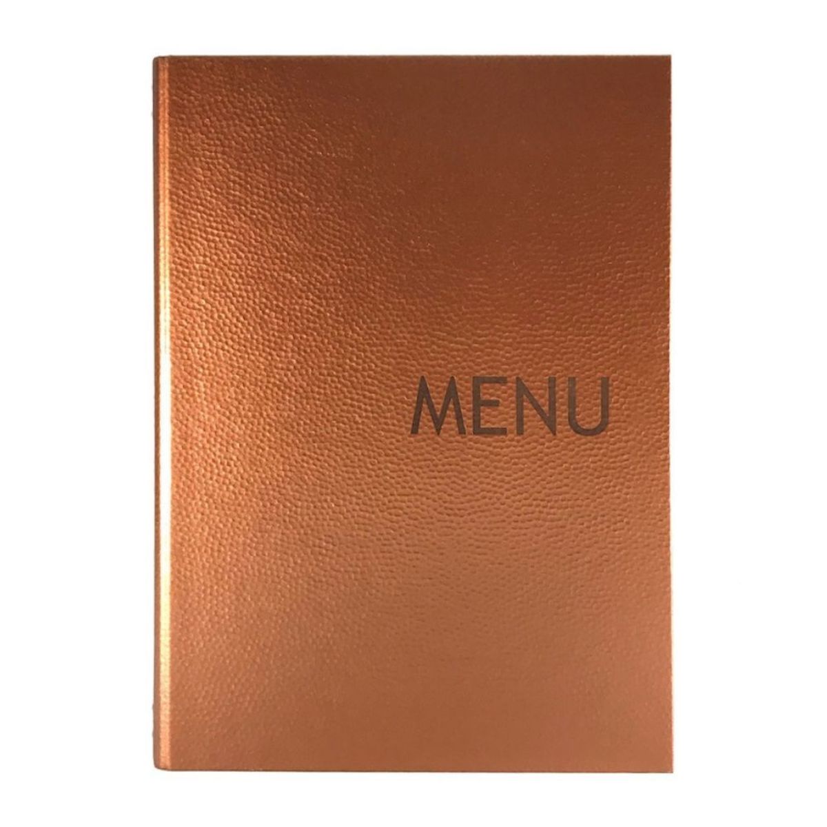 METAFICH Speisekarten für Restaurants im A4-Format. 23x31.5 cm (BxH); kupfer