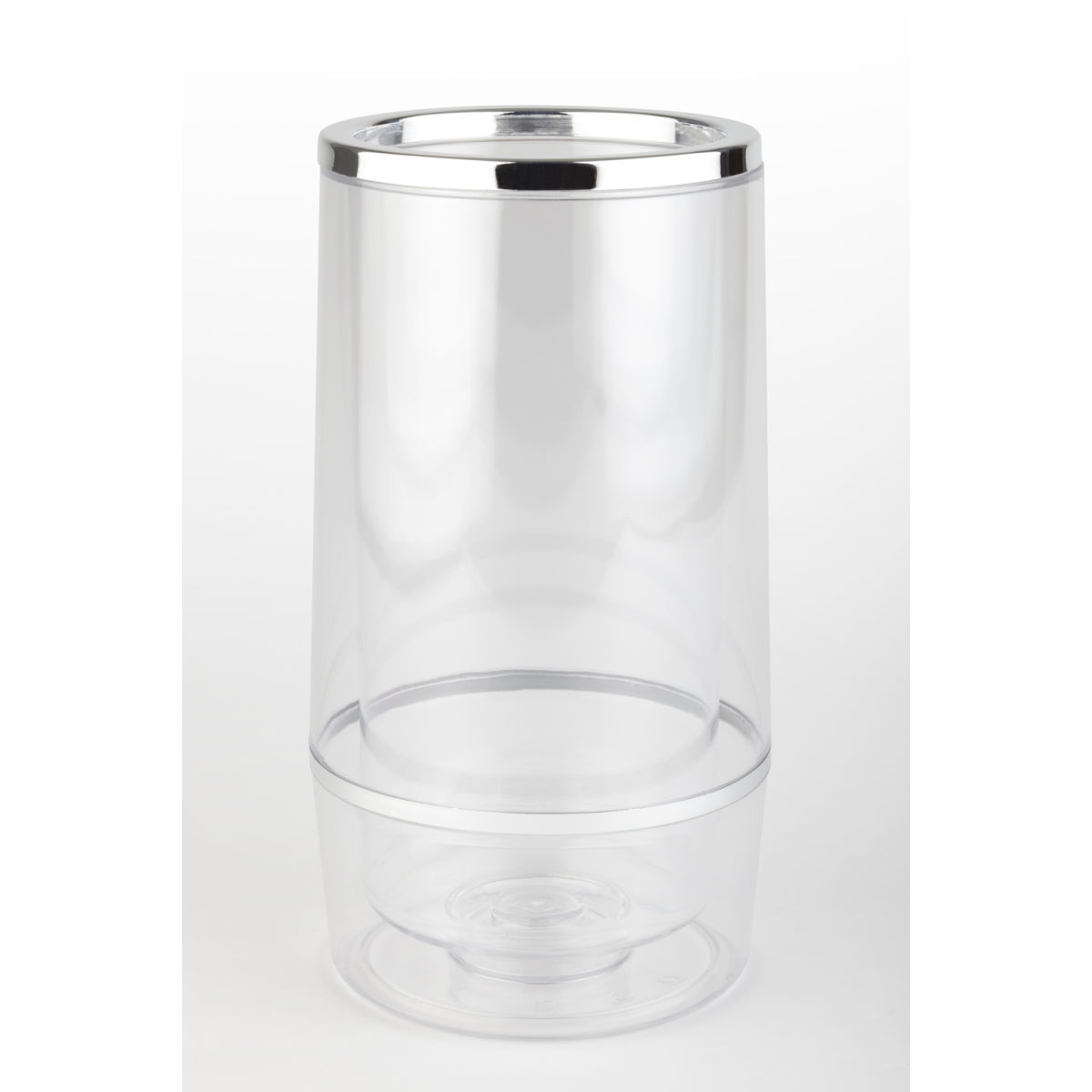 APS Flaschenkühler, Polystyrol 11.5x11.5x12x23 cm (LxBxØxH); transparent