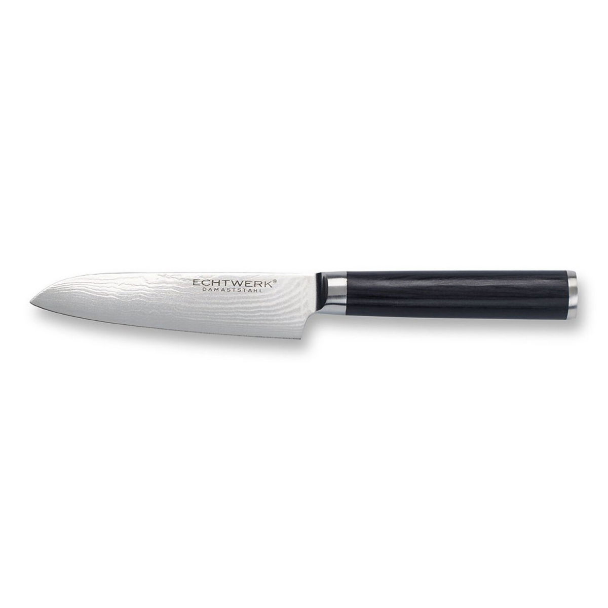 ECHTWERK Damast Santokumesser 23 cm (L); silber